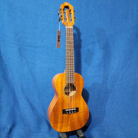 Ohana Concert CK-430 All Solid Premium Select Koa with Slotted Headstock Satin Ukulele with Hardcase P709