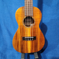 Ohana Concert CK-430 All Solid Premium Select Koa with Slotted Headstock Satin Ukulele with Hardcase P710