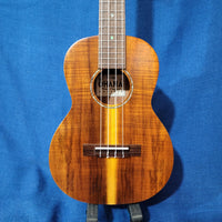 Ohana Tenor TK-430 All Solid Premium Select Koa with Slotted Headstock Satin Ukulele with Hardcase p713