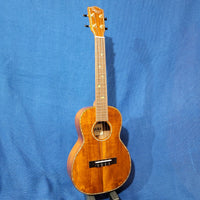 Ohana Tenor TK-370G All Solid Koa Birds Abalone Inlay Ukulele P721