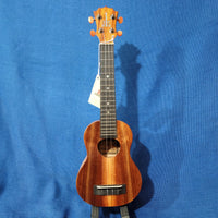 KoAloha Super Soprano Long Neck Solid Koa KSM-02 Made in Hawaii Ukulele w/ Hardcase P731