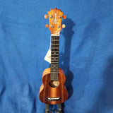 KoAloha Super Soprano Long Neck Solid Koa KSM-02 Made in Hawaii Ukulele w/ Hardcase P731