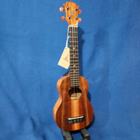 KoAloha Super Soprano Long Neck Solid Koa KSM-02 Made in Hawaii Ukulele w/ Hardcase P731