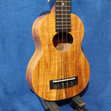 KoAloha Super Soprano Long Neck Solid Koa KSM-02 Made in Hawaii Ukulele w/ Hardcase P732