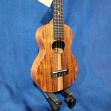 KoAloha Long Neck Super Concert All Solid Koa KCM-02 Made in Hawaii Ukulele w/ Hardcase P733