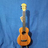 KoAloha Long Neck Super Concert All Solid Koa KCM-02 Made in Hawaii Ukulele w/ Hardcase P734