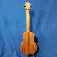 KoAloha Long Neck Super Concert All Solid Koa KCM-02 Made in Hawaii Ukulele w/ Hardcase P734