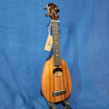 KoAloha Long Neck Soprano Pineapple Royal Pikake Koa All Solid KSM-13 Satin Made in Hawaii Ukulele w/ KoAloha Hardcase P735