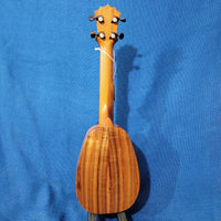 KoAloha Long Neck Soprano Pineapple Royal Pikake Koa All Solid KSM-13 Satin Made in Hawaii Ukulele w/ KoAloha Hardcase P735