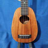 KoAloha Super Soprano Pineapple Long Neck All Solid Koa KSM-03 Made in Hawaii Ukulele w/ Case P738