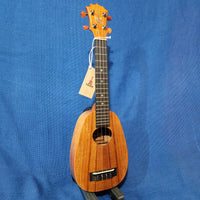 KoAloha Super Soprano Pineapple Long Neck All Solid Koa KSM-03 Made in Hawaii Ukulele w/ Case P738