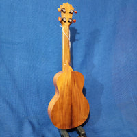 KoAloha Concert All Solid Koa KCM-00 Made in Hawaii Ukulele w/ KoAloha Brand Hardcase p744