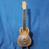 Gold Tone Super Concert Long (Tenor) Neck ResoMaple Laminate Curly Maple Resonator Ukulele with Gigbag P754