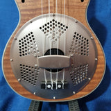 Gold Tone Super Concert Long (Tenor) Neck ResoMaple Laminate Curly Maple Resonator Ukulele with Gigbag P754