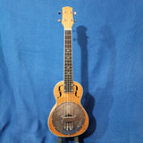 Gold Tone Super Concert Long (Tenor) Neck ResoMaple Laminate Curly Maple Resonator Ukulele with Gigbag P756