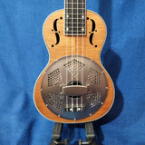 Gold Tone Super Concert Long (Tenor) Neck ResoMaple Laminate Curly Maple Resonator Ukulele with Gigbag P756