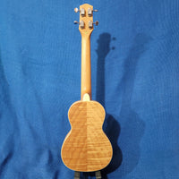 Gold Tone Super Concert Long (Tenor) Neck ResoMaple Laminate Curly Maple Resonator Ukulele with Gigbag P756