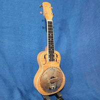 Gold Tone Concert ResoMaple Laminate Curly Maple Resonator Ukulele with Gigbag P759