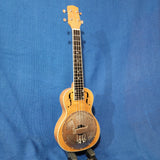 Gold Tone Super Concert Long (Tenor) Neck ResoMaple Laminate Curly Maple Resonator Ukulele with Gigbag P761