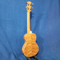 Gold Tone Super Concert Long (Tenor) Neck ResoMaple Laminate Curly Maple Resonator Ukulele with Gigbag P761