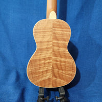 Gold Tone Super Concert Long (Tenor) Neck ResoMaple Laminate Curly Maple Resonator Ukulele with Gigbag P761