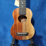 KoAloha Soprano Naupaka All Solid Koa & Mango KSNP-00 Gloss Made in Hawaii Ukulele w/ KoAloha Brand Hardcase P763