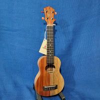 KoAloha Soprano Naupaka All Solid Koa & Mango KSNP-00 Gloss Made in Hawaii Ukulele w/ KoAloha Brand Hardcase P763