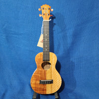 KoAloha Concert Naupaka All Solid Koa & Mango KCNP-00 Gloss Made in Hawaii Ukulele w/Hardcase P765