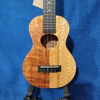 KoAloha Concert Naupaka All Solid Koa & Mango KCNP-00 Gloss Made in Hawaii Ukulele w/Hardcase P765