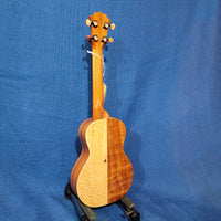 KoAloha Concert Naupaka All Solid Koa & Mango KCNP-00 Gloss Made in Hawaii Ukulele w/Hardcase P765