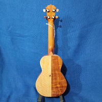 KoAloha Concert Naupaka All Solid Koa & Mango KCNP-00 Gloss Made in Hawaii Ukulele w/Hardcase P765