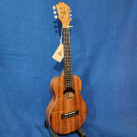 KoAloha Tenor 6 String Imaikalani All Solid Koa KTM-06 Gloss Ukulele with KoAloha Hard Case P767