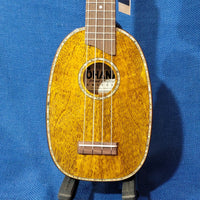 Ohana Soprano Pineapple PK-220G All Solid Mango Ukulele p825