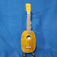 Ohana Soprano Pineapple PK-220G All Solid Mango Ukulele p825