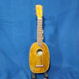 Ohana Soprano Pineapple PK-220G All Solid Mango Ukulele p825