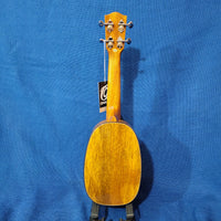 Ohana Soprano Pineapple PK-220G All Solid Mango Ukulele p825