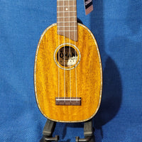 Ohana Soprano Pineapple PK-220G All Solid Mango Ukulele p826