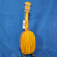 Ohana Soprano Pineapple PK-220G All Solid Mango Ukulele p826