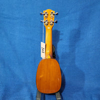 Ohana Pineapple Sopranissimo TTPK-70G All Solid Spruce / Mahogany Teenie Tiny Ukulele p828