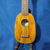 Ohana Pineapple Sopranino TPK-220G All Solid Mango w Abalone Ukulele p831