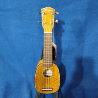 Ohana Pineapple Sopranissimo TTPK-220G All Solid Mango Teenie Tiny Ukulele p833