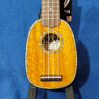 Ohana Pineapple Sopranissimo TTPK-220G All Solid Mango Teenie Tiny Ukulele p834