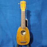 Ohana Pineapple Sopranissimo TTPK-220G All Solid Mango Teenie Tiny Ukulele p836