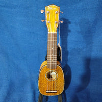 Ohana Pineapple Sopranissimo TTPK-220G All Solid Mango Teenie Tiny Ukulele p836