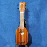 Ohana Sopranissimo Pineapple TTPK-25G Solid Mahogany Teenie Tiny Ukulele p838