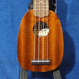 Ohana Sopranissimo Pineapple TTPK-25G Solid Mahogany Teenie Tiny Ukulele p838