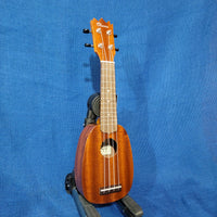 Ohana Sopranissimo Pineapple TTPK-25G Solid Mahogany Teenie Tiny Ukulele p838