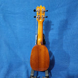 Ohana Sopranissimo Pineapple TTPK-25G Solid Mahogany Teenie Tiny Ukulele p838