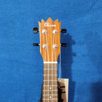 Ohana Sopranissimo Pineapple TTPK-25G Solid Mahogany Teenie Tiny Ukulele p840