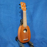 Ohana Sopranissimo Pineapple TTPK-25G Solid Mahogany Teenie Tiny Ukulele p840